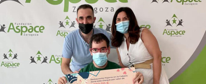 Donación a la Fundación ASPACE Zaragoza